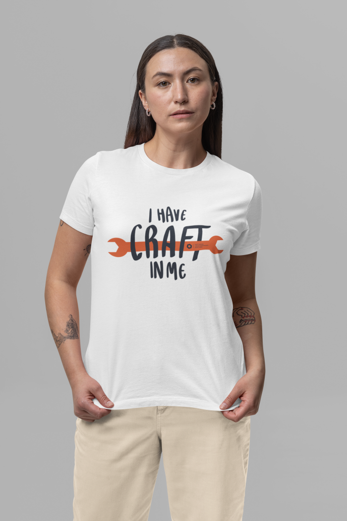 Women's Craft in Me T-Shirt (White)