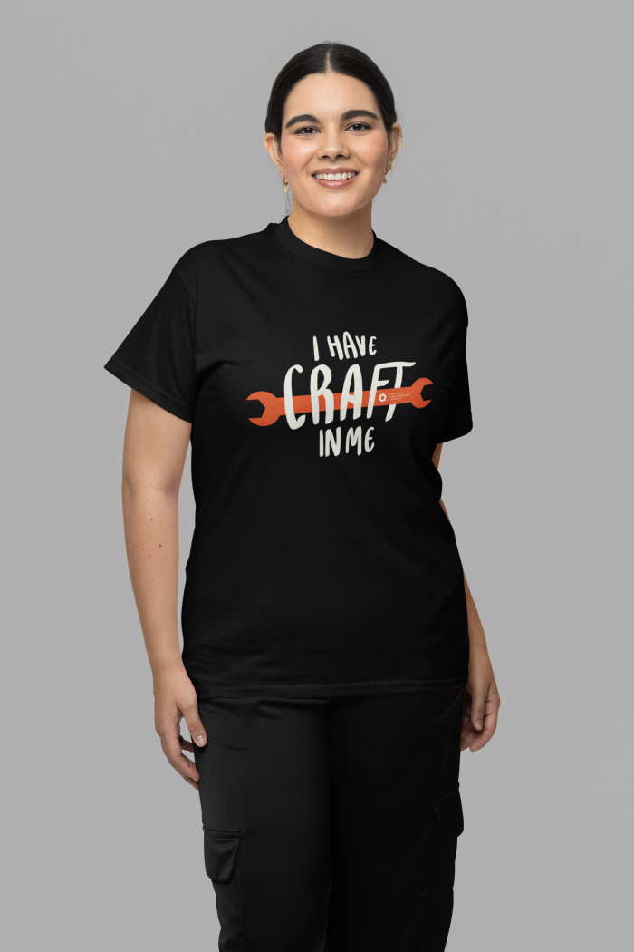 Women's Craft in Me T-Shirt (Black)
