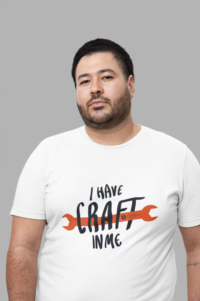 Men's Craft in Me T-Shirt (White)